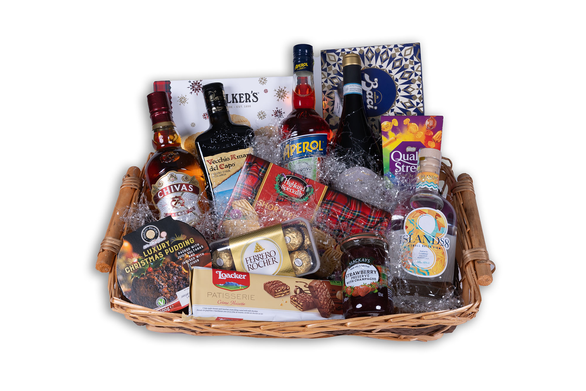 015 IN WICKER BASKET